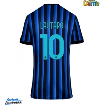 Inter Milan Lautaro Martinez #10 Hjemmedrakt Dame 2025-26 Kortermet